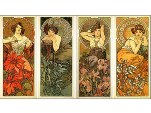 Alphonse Mucha Manga Tokyo